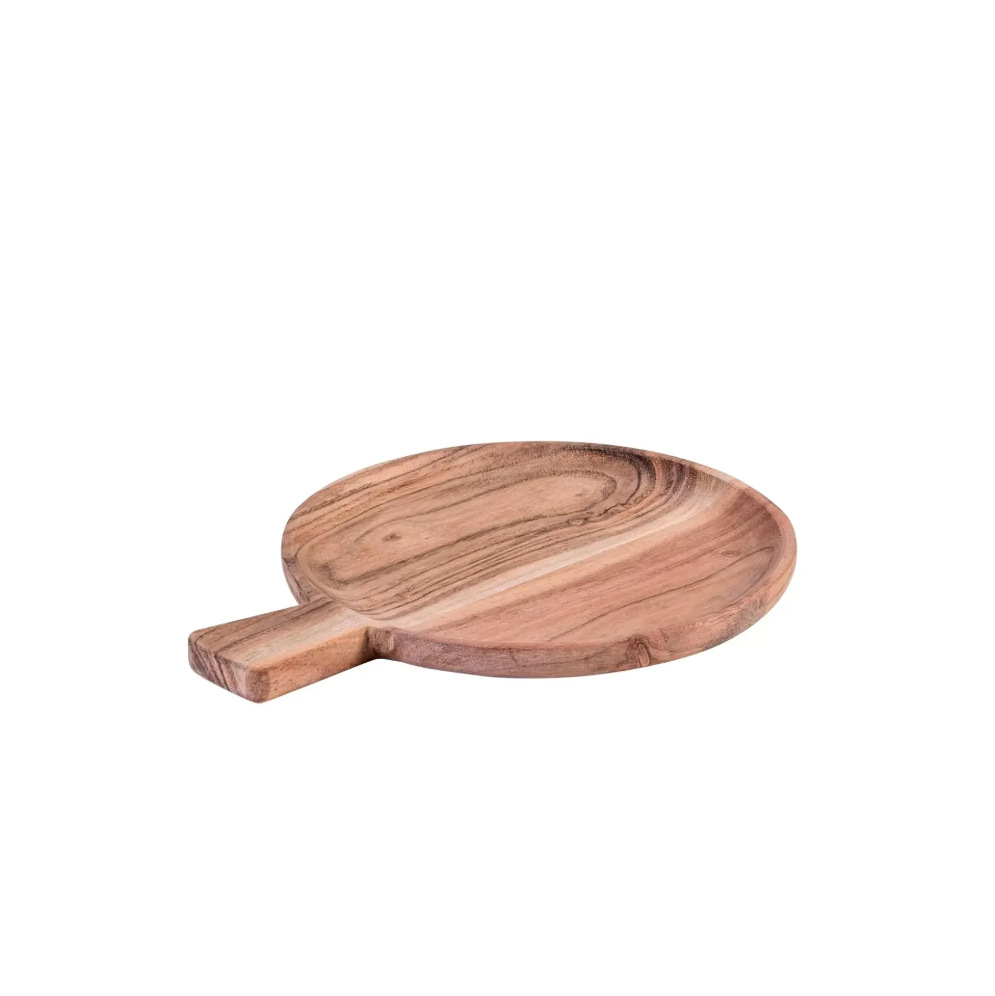 Acacia Chic Plato Con Asa Natural