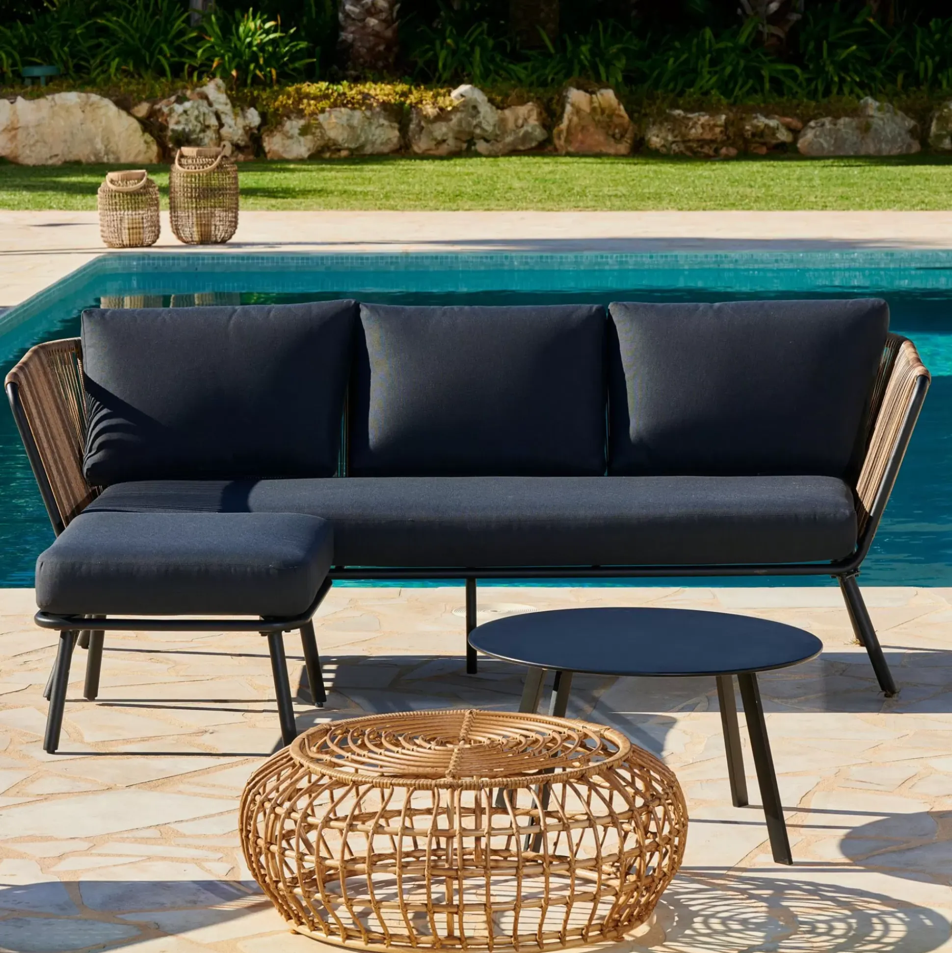 Acapulco Conjunto Lounge Natural