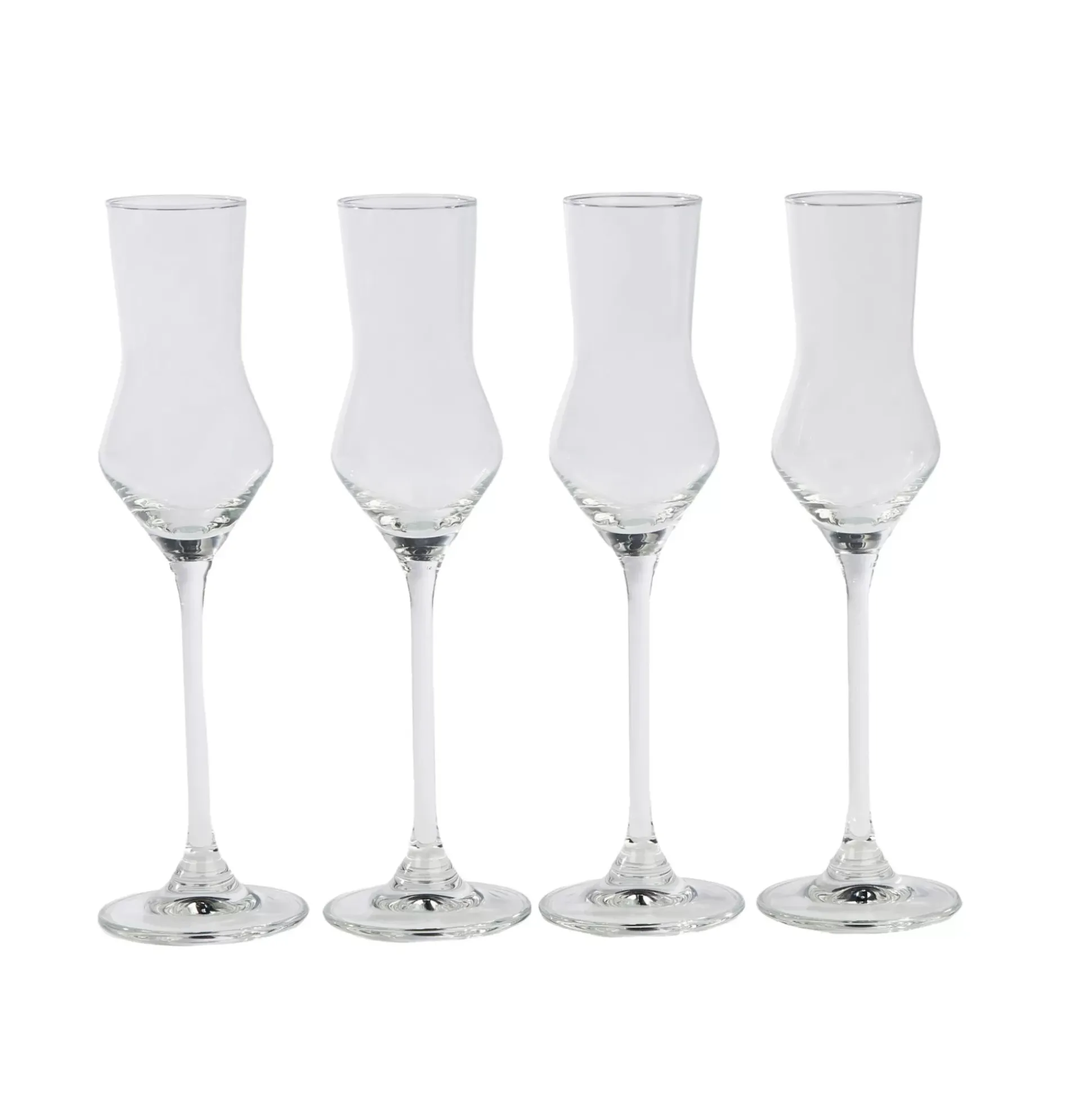 After Dinner Copas De Grappa Juego De 4 Transparente