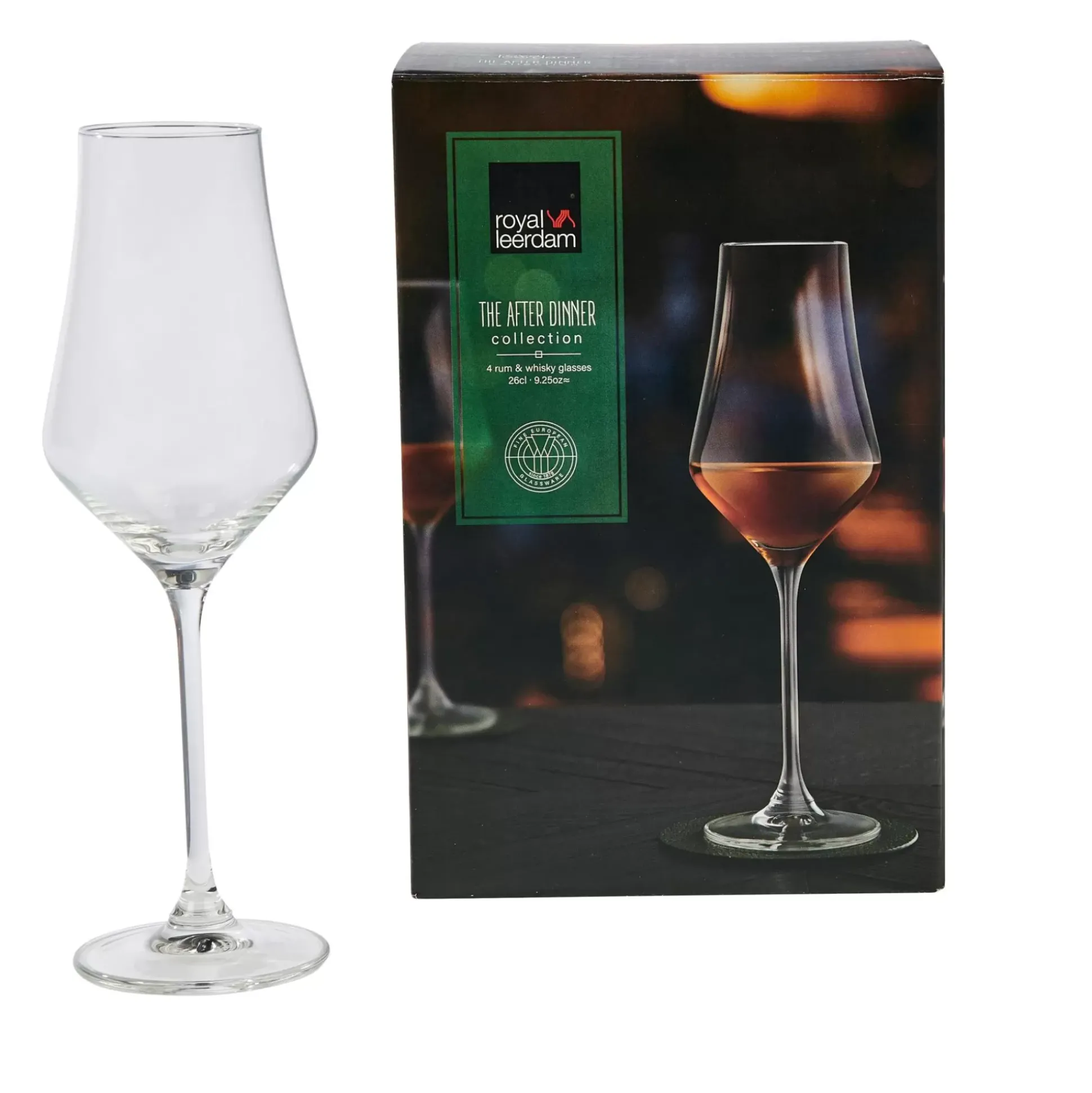 After Dinner Vasos De Whisky Juego De 4 Transparente
