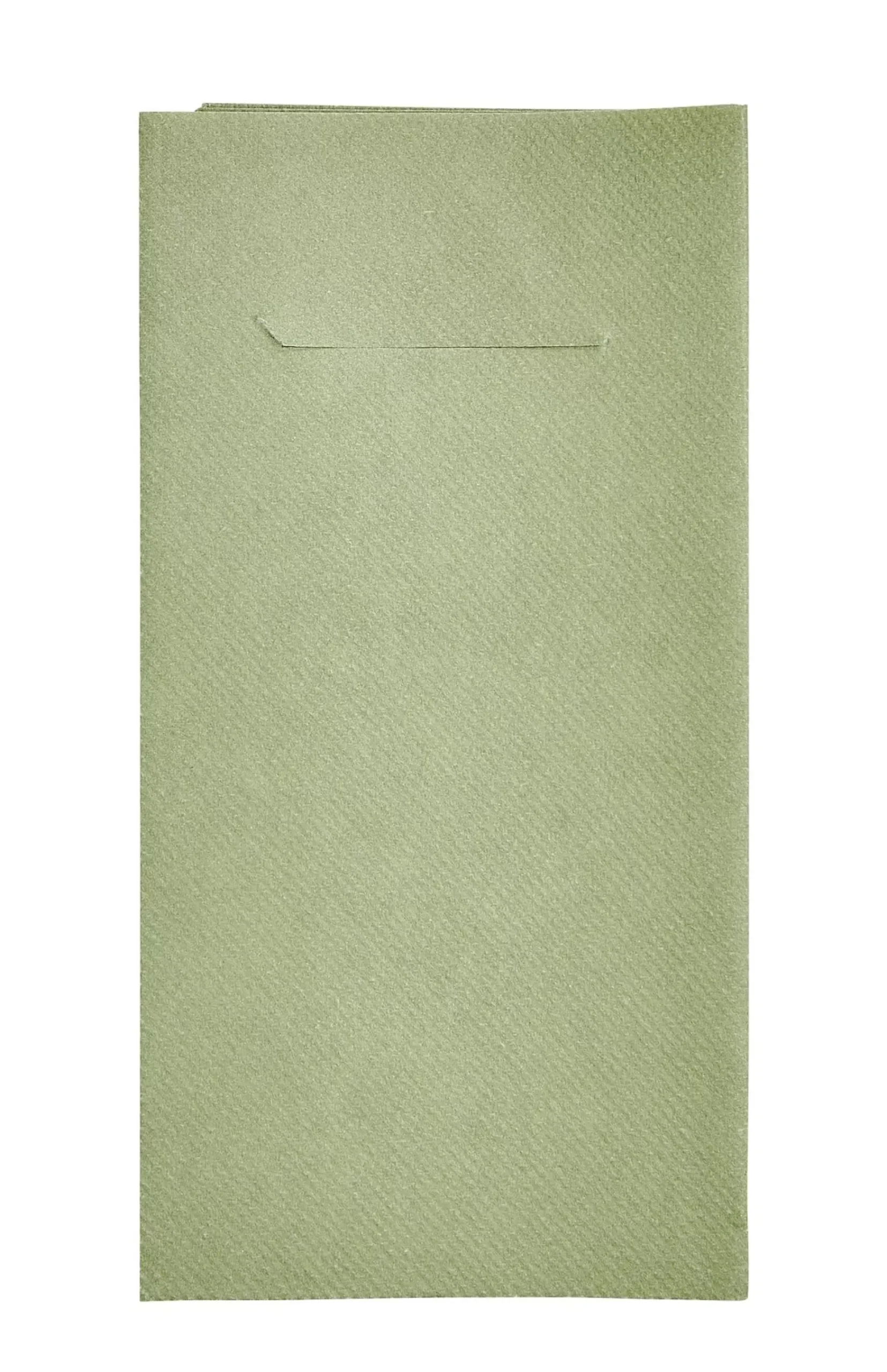 Airlaid Servill./Cubiert. Juego De 12 Verde Oliva