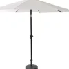 Alu Parasol Sin Pie Blanco
