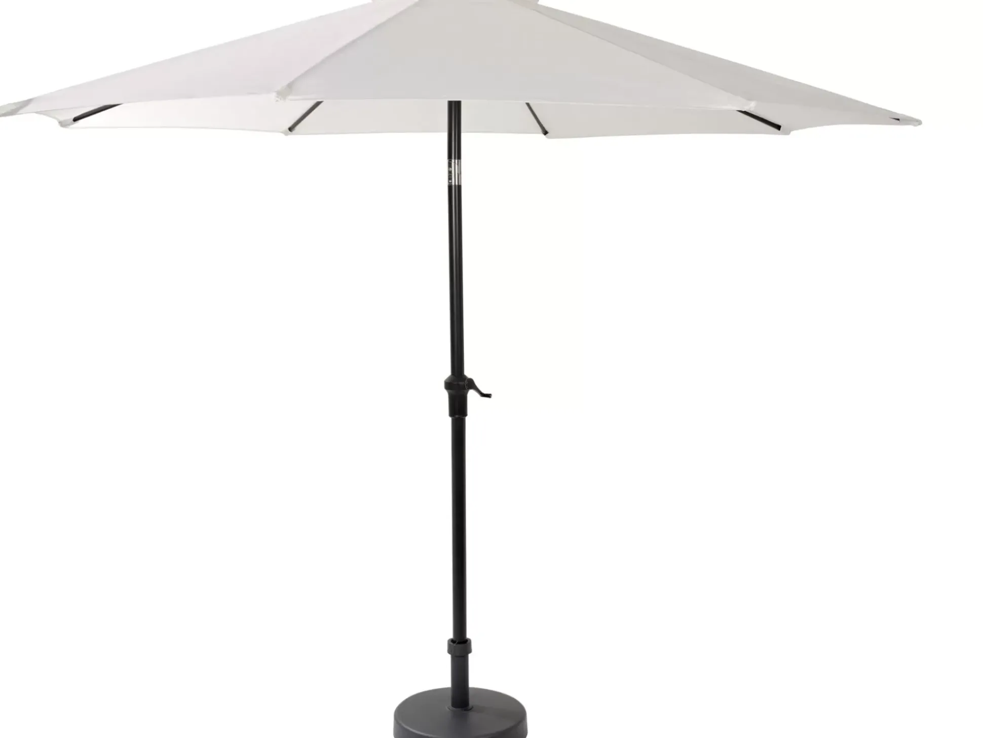 Alu Parasol Sin Pie Blanco
