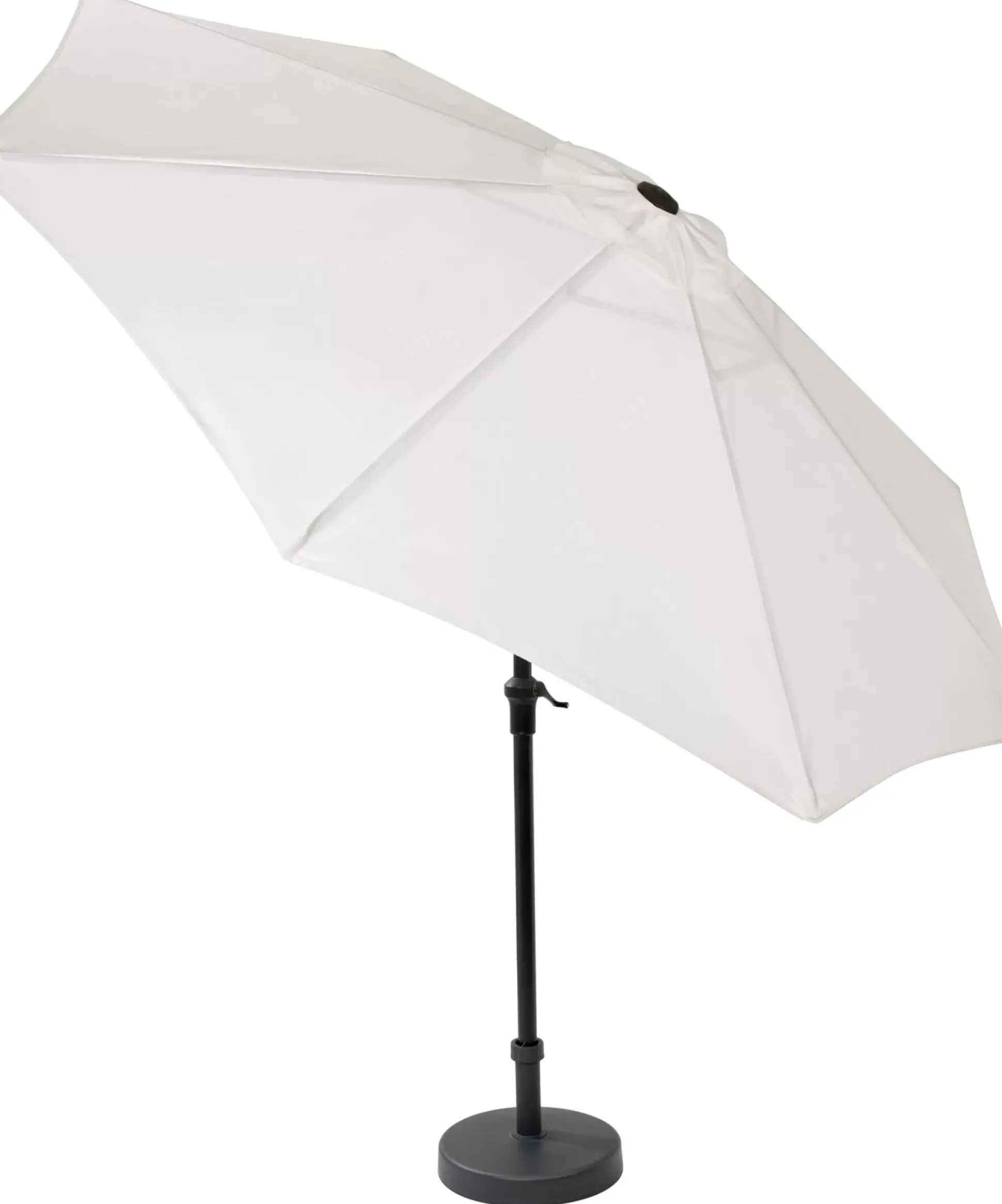 Alu Parasol Sin Pie Blanco