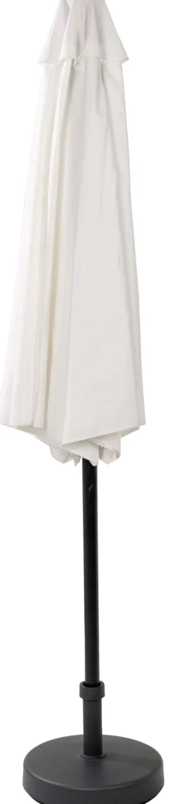 Alu Parasol Sin Pie Blanco