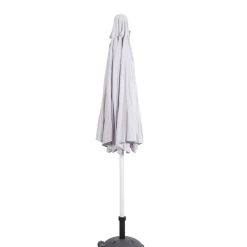 Alu Parasol Sin Pie Gris