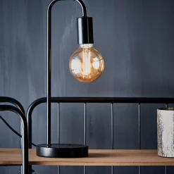 Arche Lampara De Mesa Negro