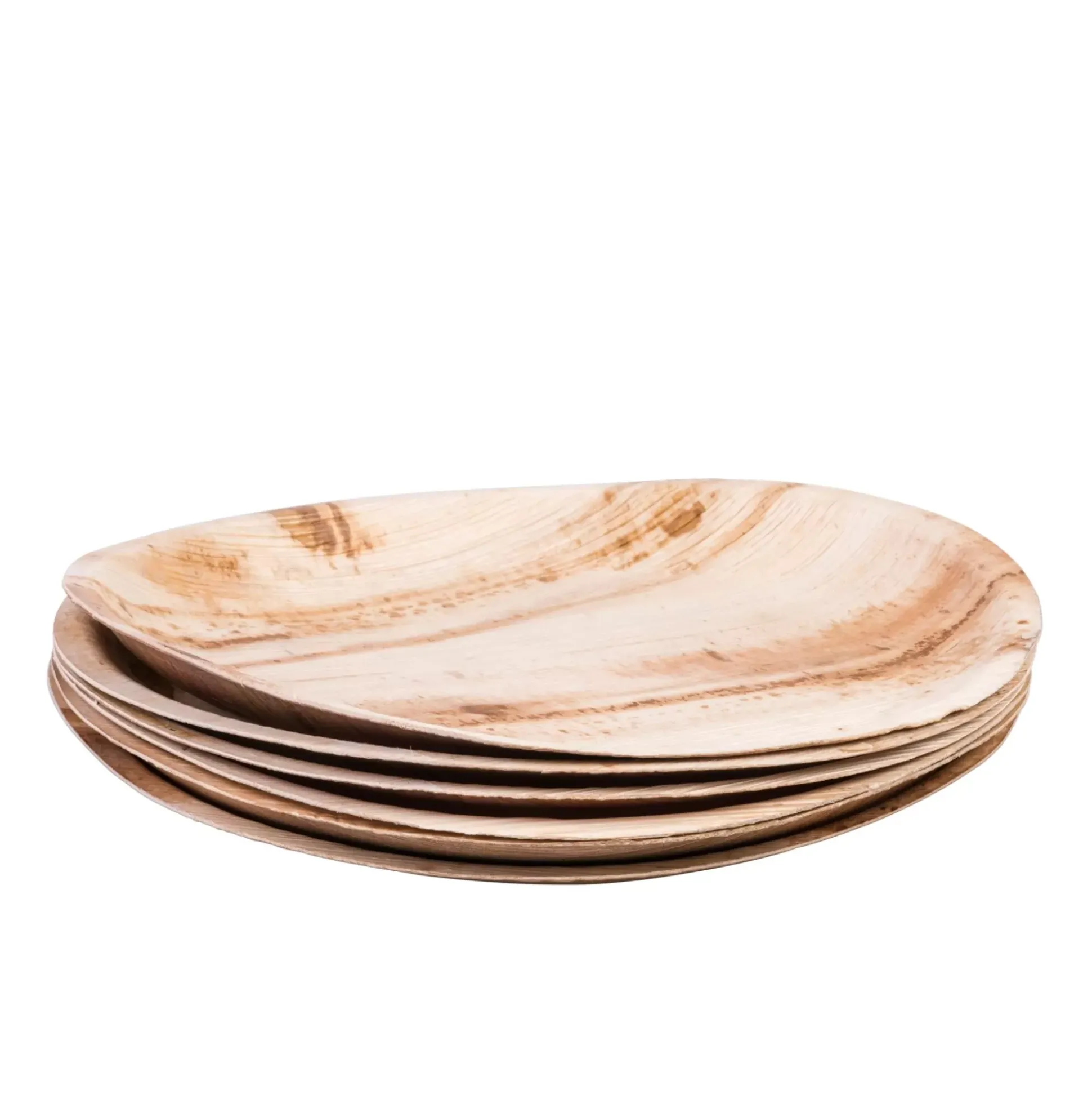 Areca Leaf Platos Juego De 6 Natural