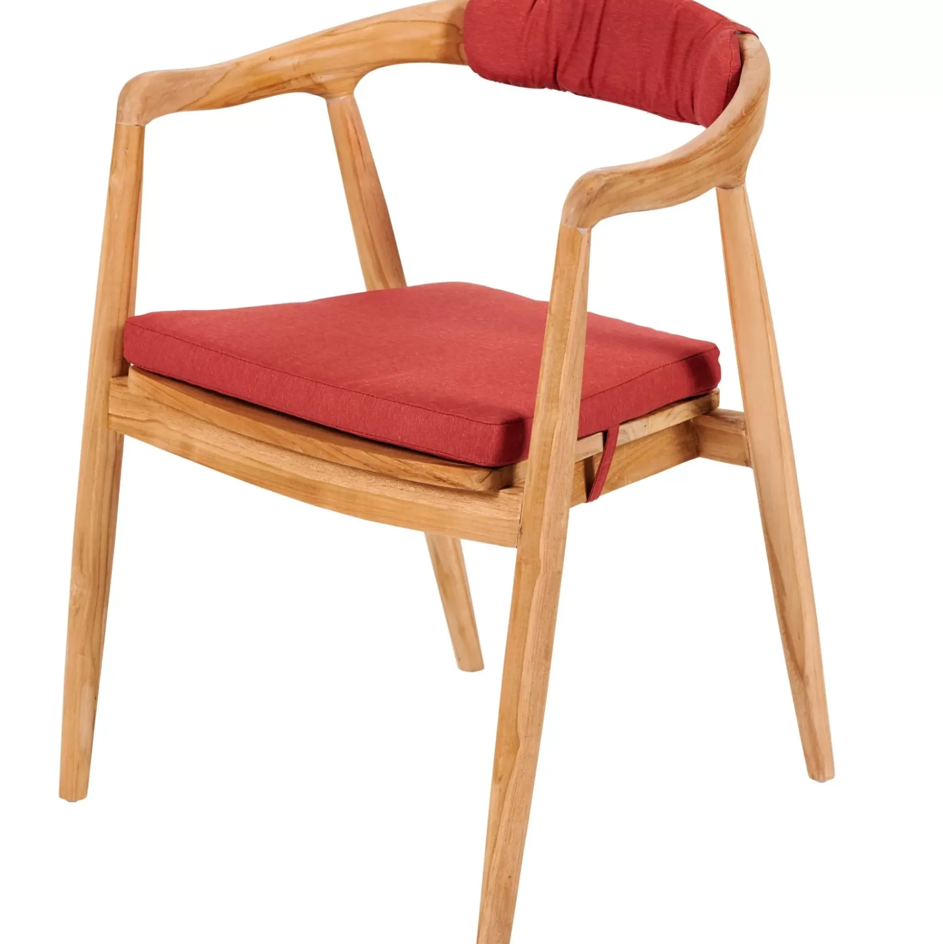 August Cojin De Asiento Rojo