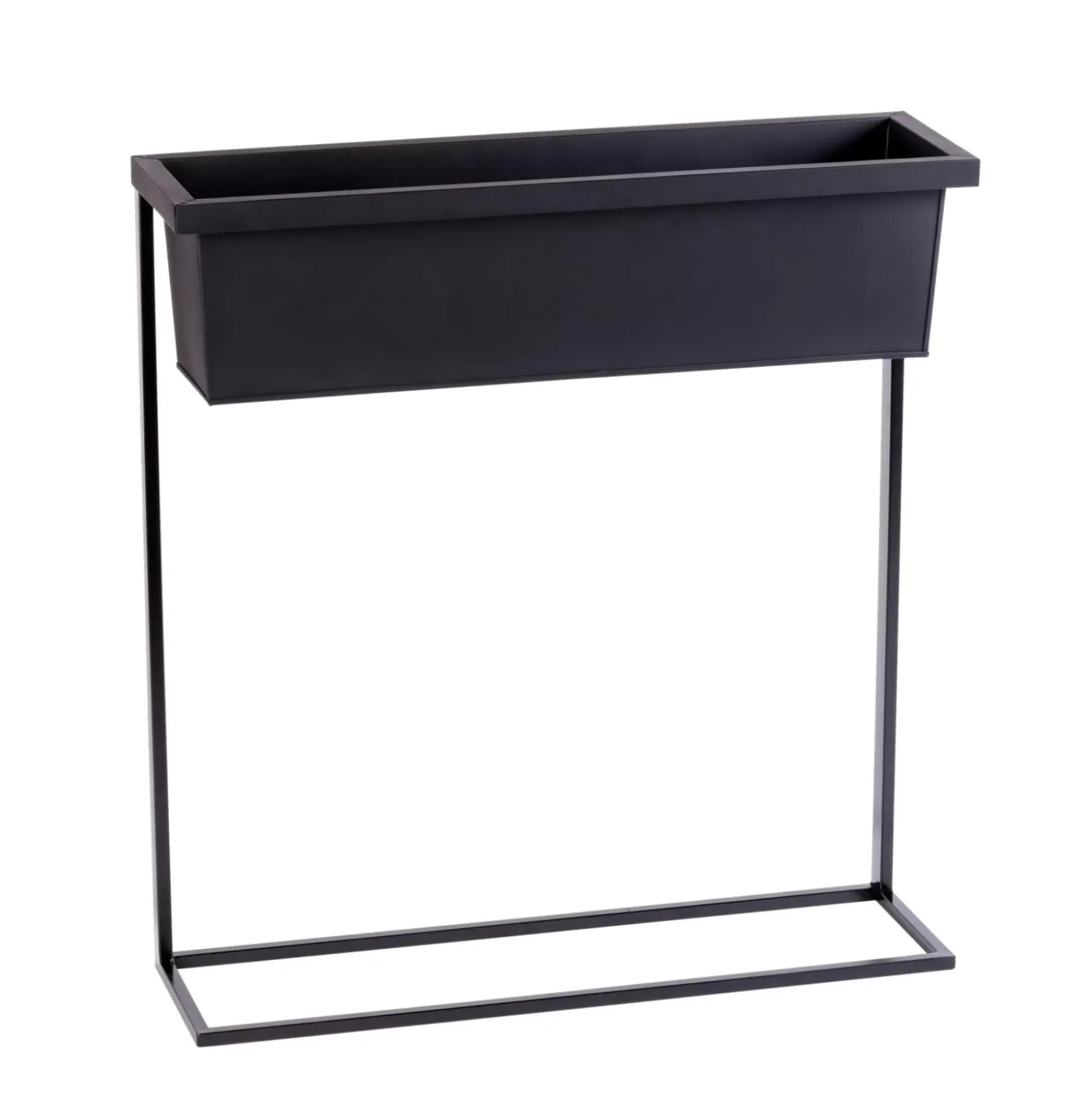 Balco Caja Para Plantas Negro