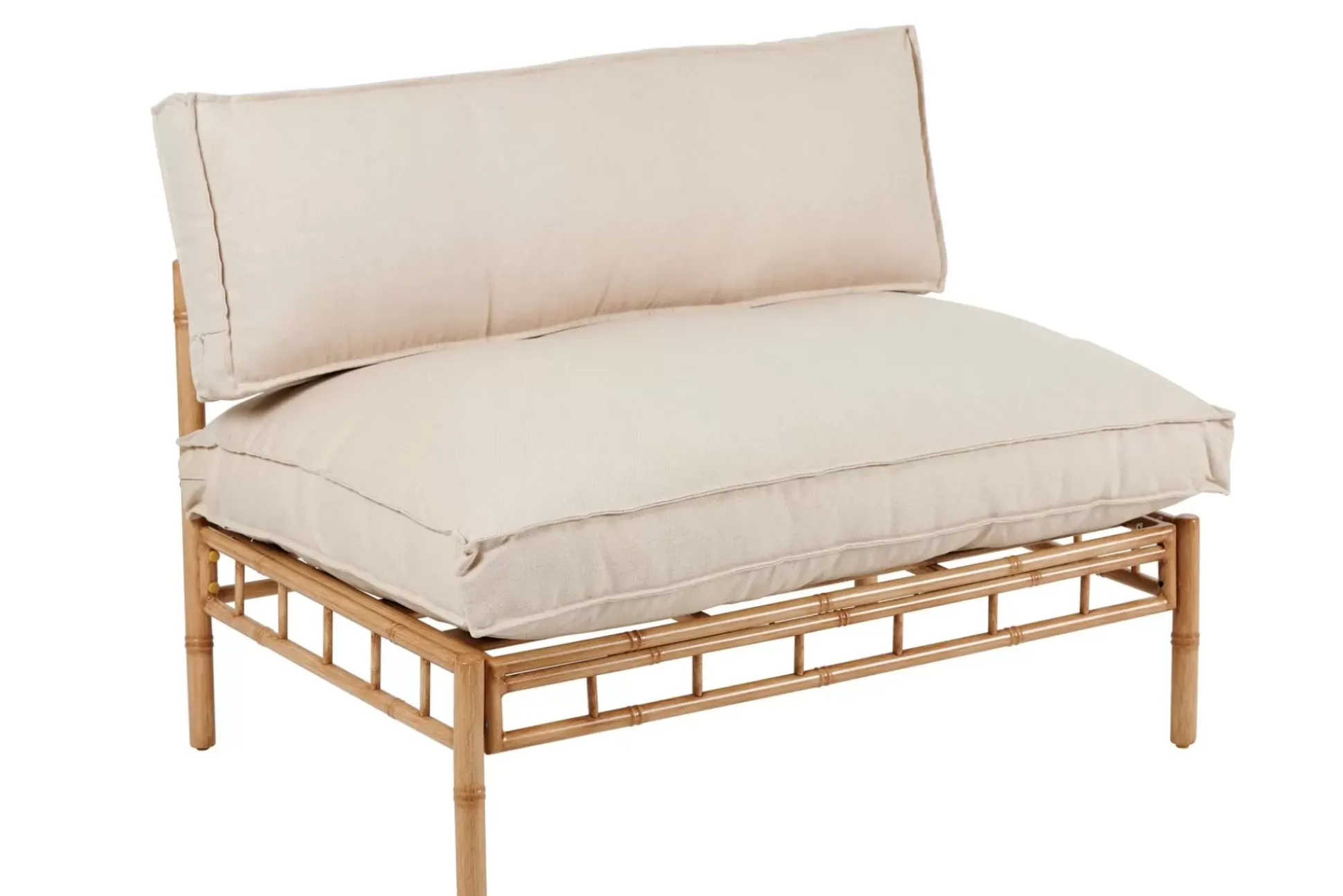 Bambolette Banco Lounge Aspecto Bambu