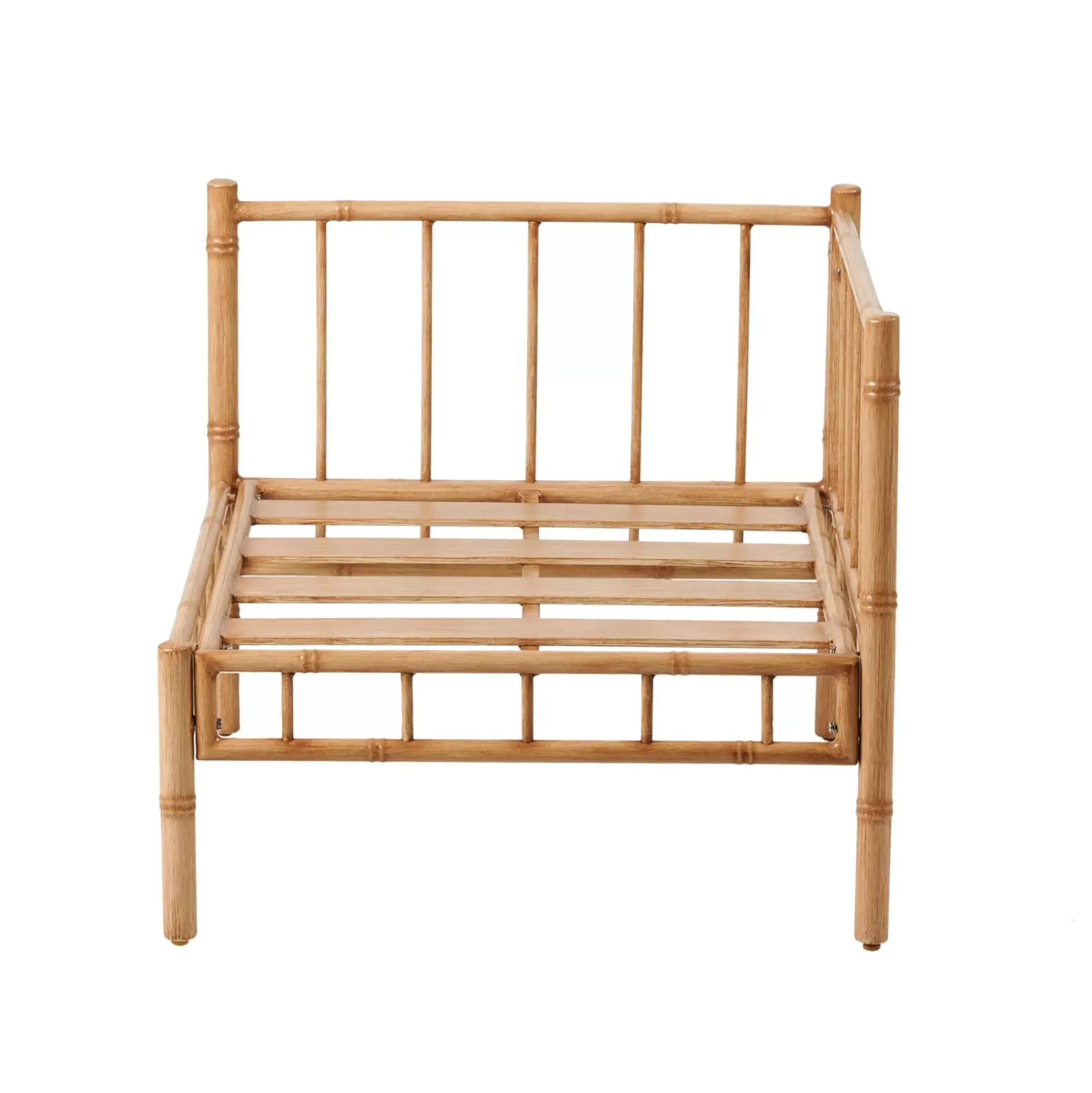Bambolette Silla Esquinera Aspecto Bambu