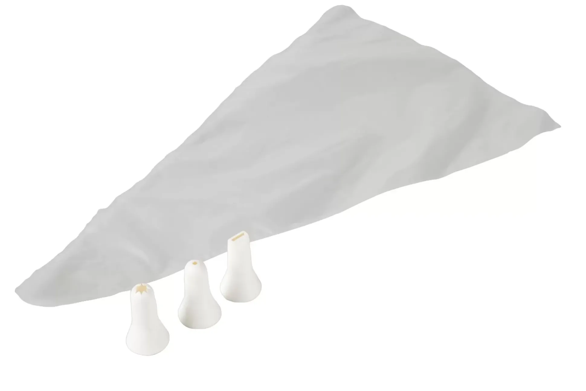 Basic Mangas De Reposteria Desechables Blanco