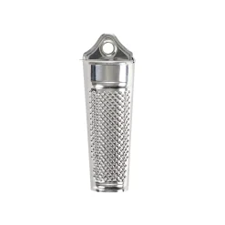 Basic Rallador De Nuez Moscada Plateado