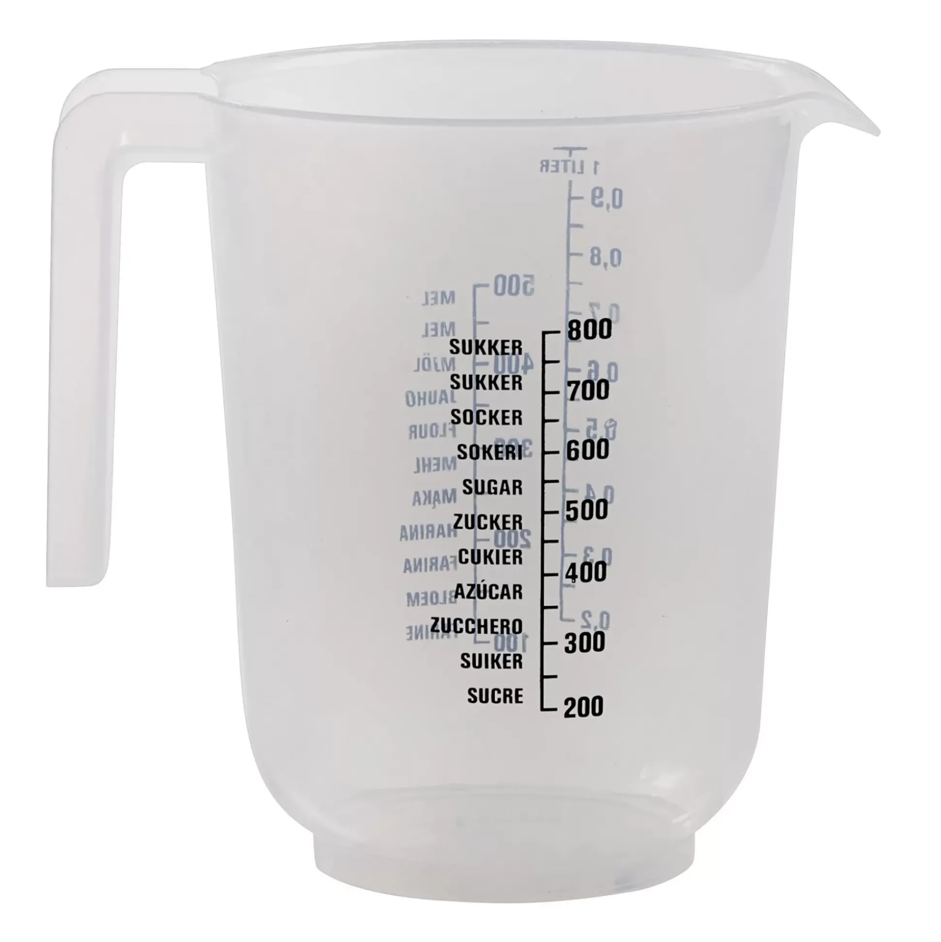 Basic Vaso Graduado Transparente