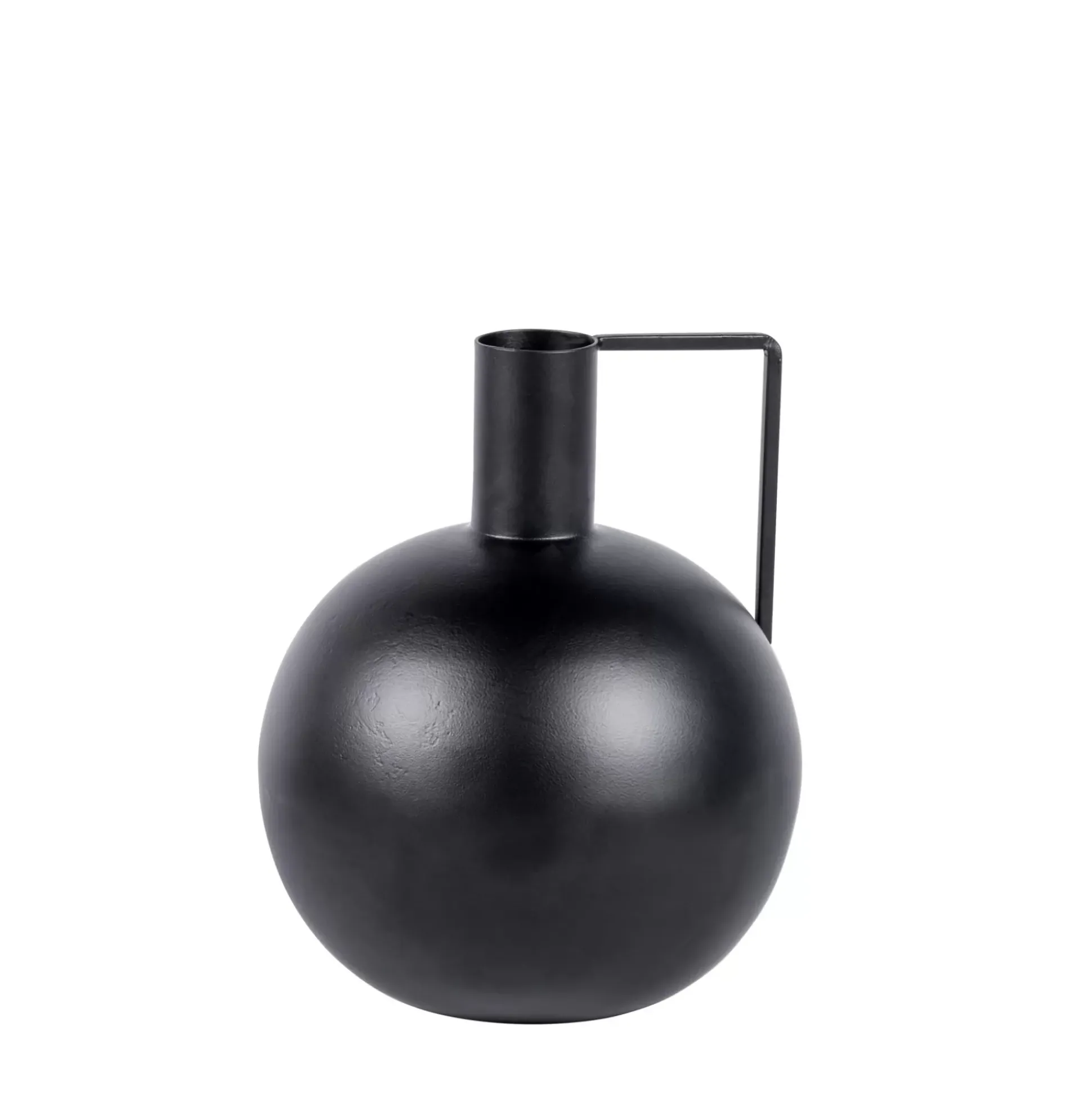 Basta Florero Esferico Negro