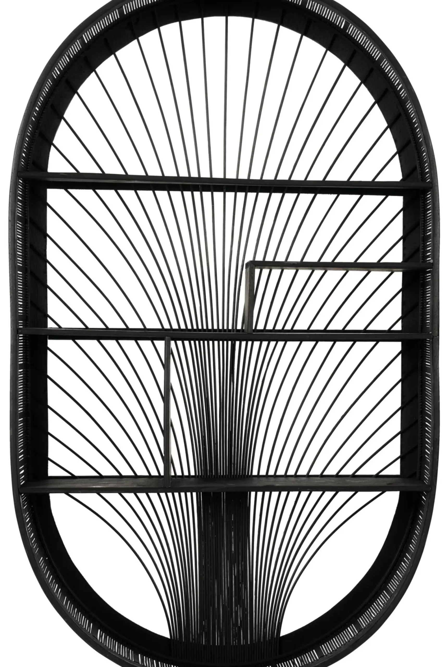 Bavi Estanteria De Pared Negro