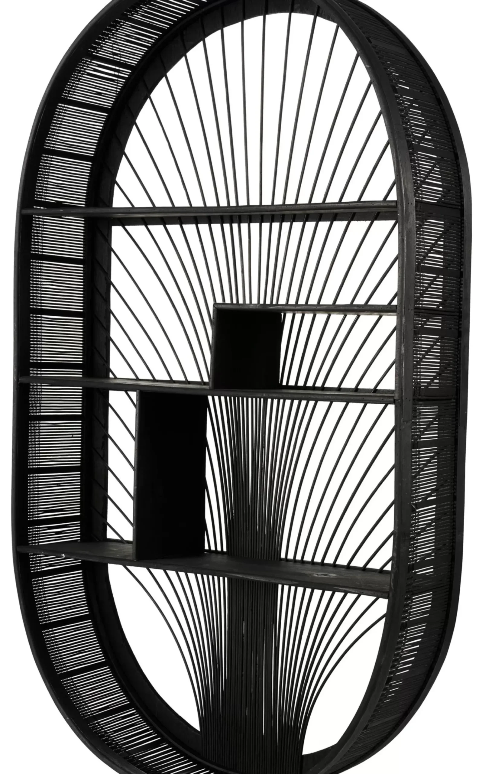 Bavi Estanteria De Pared Negro