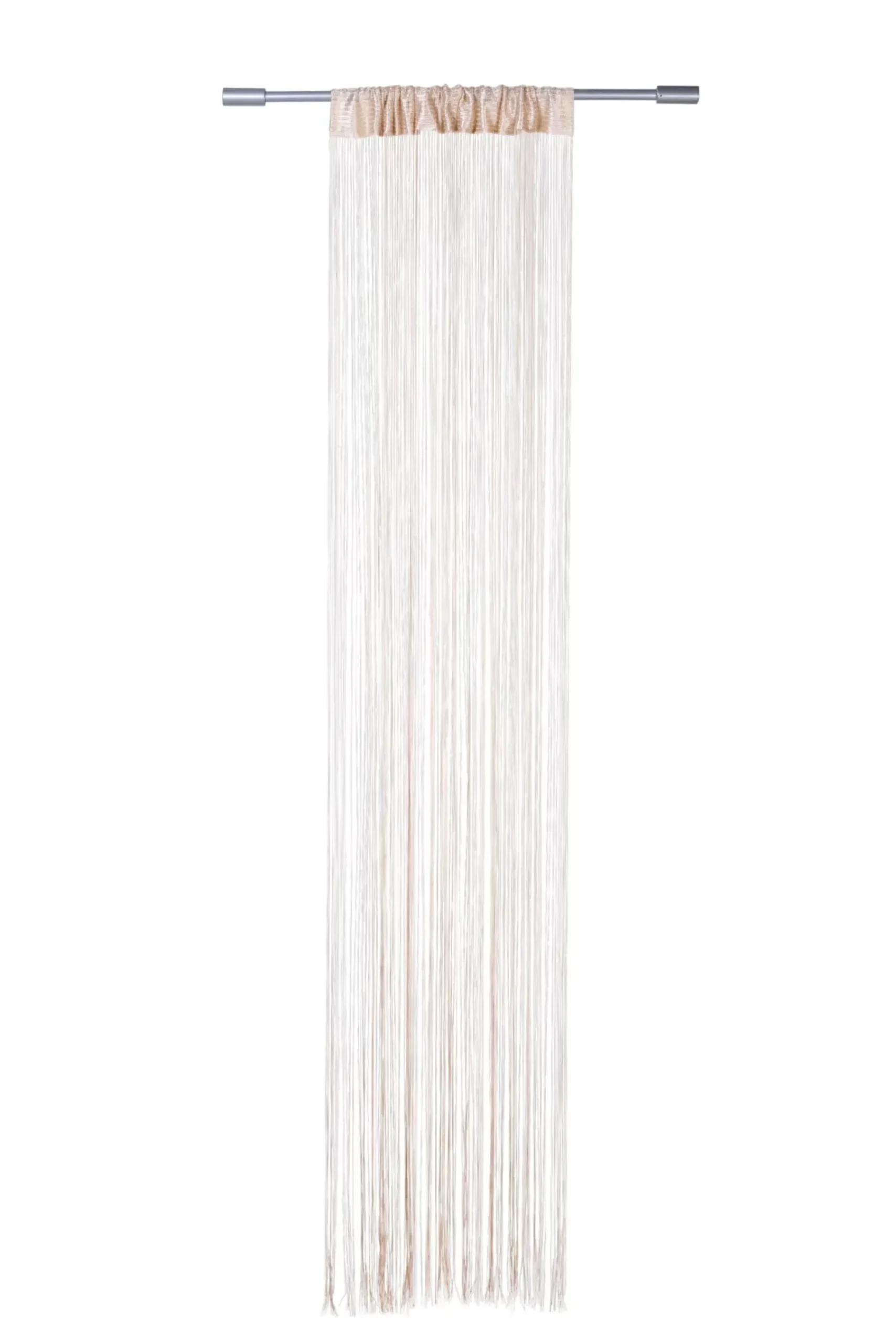 Beige Cortina De Flecos Beis