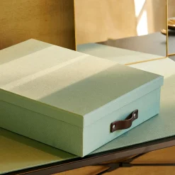 Bigso Caja De Carton Menta