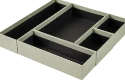 Bigso Organizador De Cajon 5 Partes Suelt. Menta