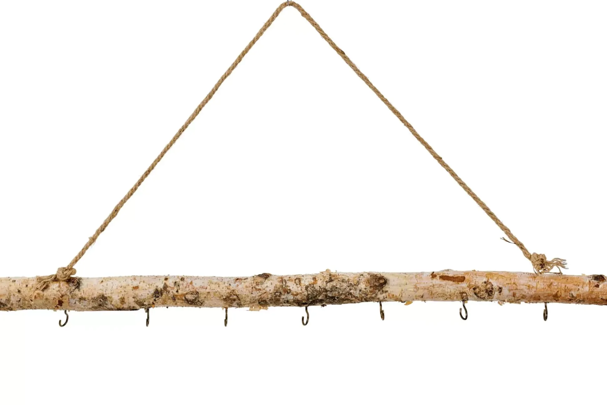 Birch Rama Con 7 Ganchos Natural
