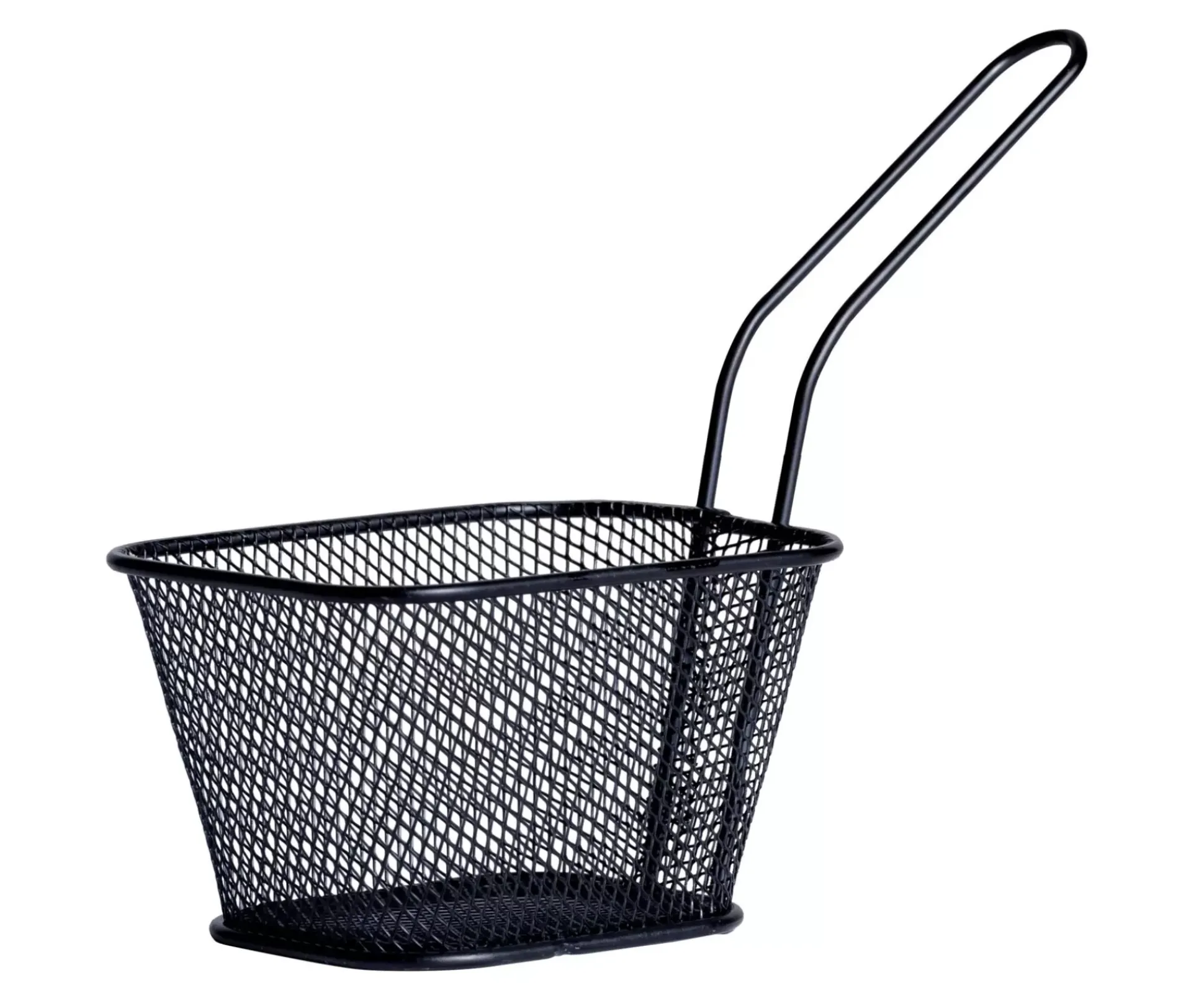 Black Cesta Para Servir Negro
