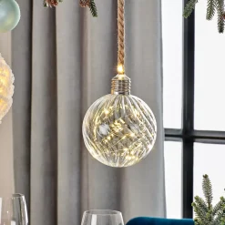 Bloxem Bola Decorativa Con 20 Leds Transparente
