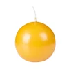 Bola Vela Esferica Amarillo