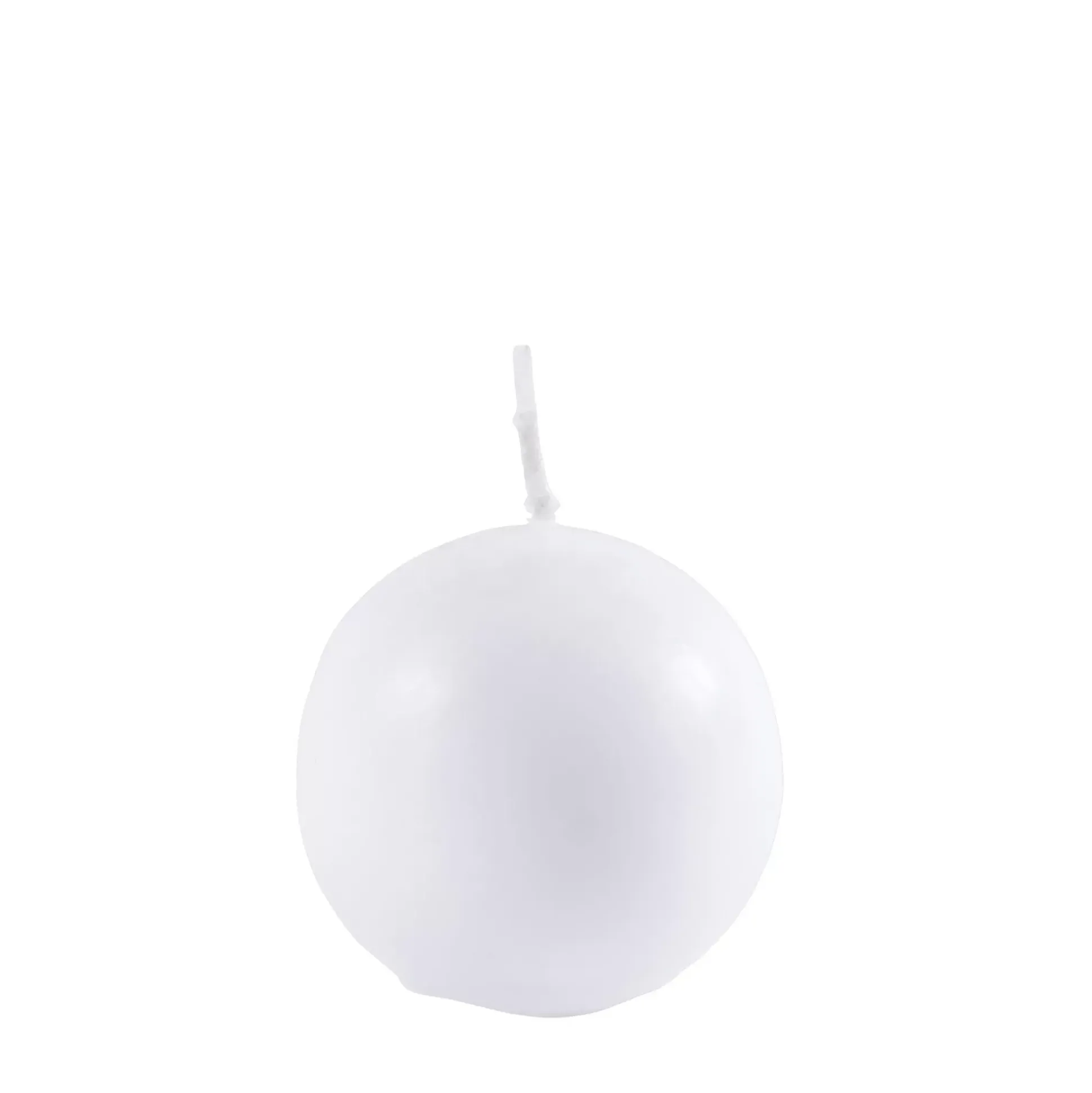 Bola Vela Esferica Blanco