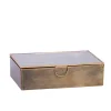 Brush Caja De Almacenaje Dorado
