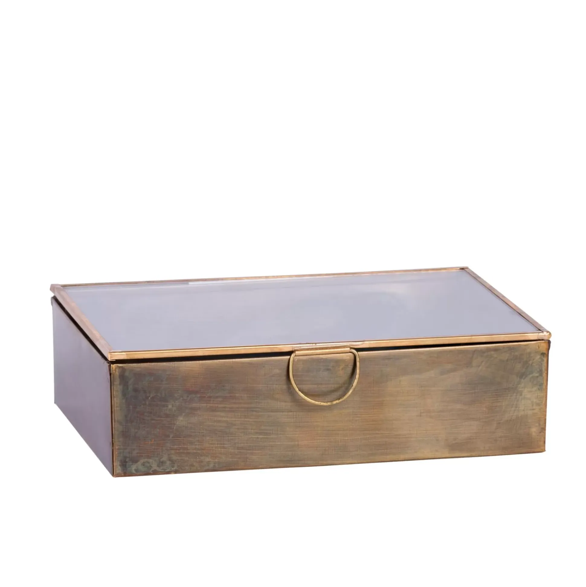 Brush Caja De Almacenaje Dorado