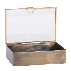 Brush Caja De Almacenaje Dorado