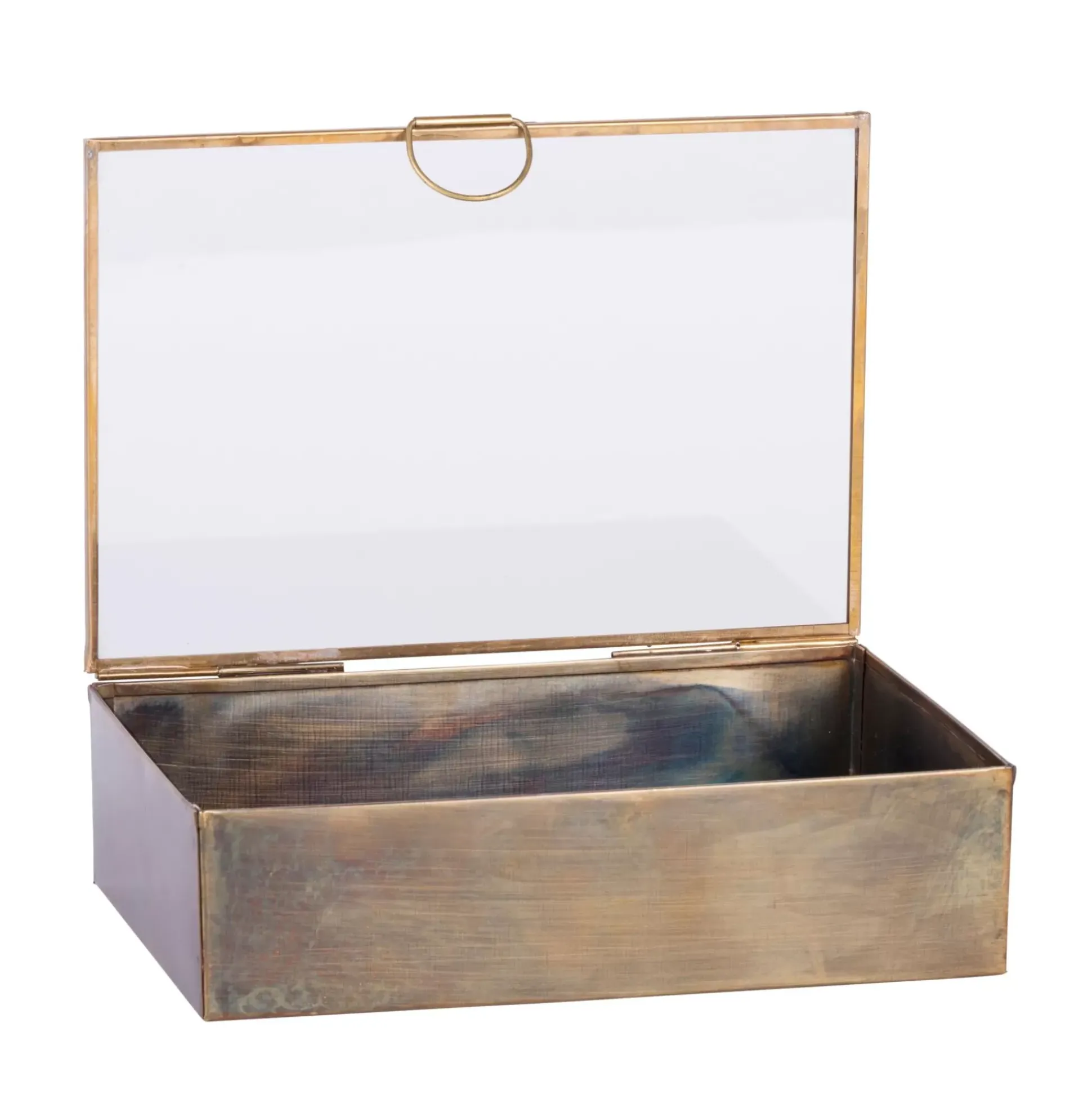 Brush Caja De Almacenaje Dorado