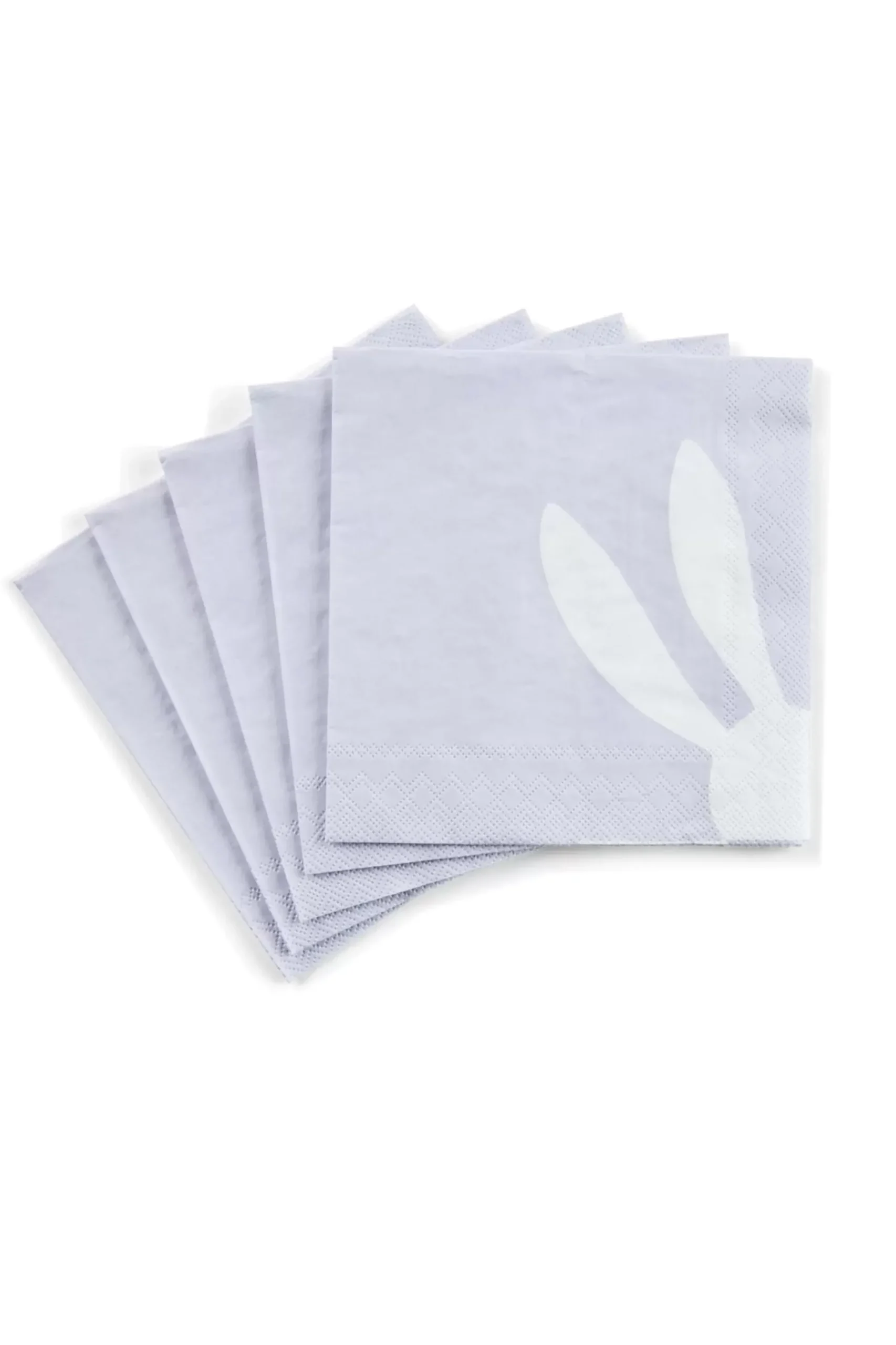 Bunny Paquete De 20 Servilletas Morado