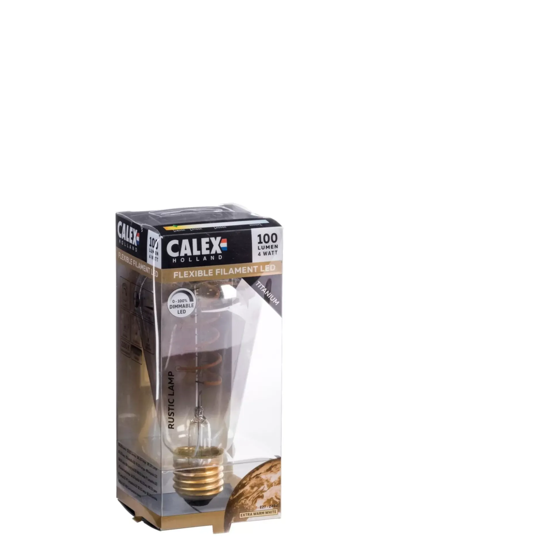 Calex Bombilla Filamento E27 1800K