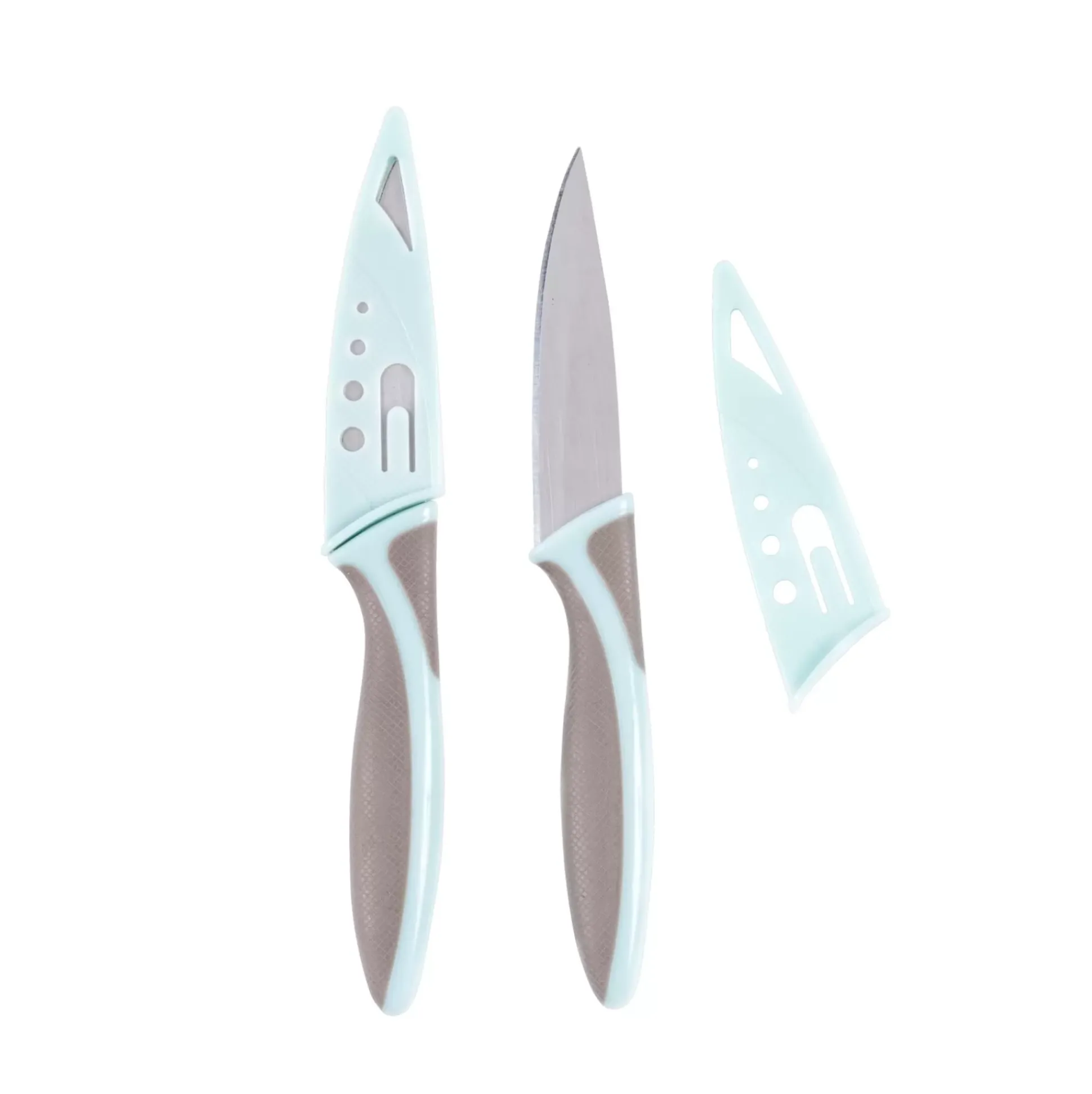 Casa Kitchen Cuchillo Pelador Juego De 2 Gris, Azul