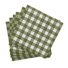 Check Green Paquete De 20 Servilletas Verde