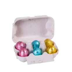 Chocchoc Huevos De Pascua En Cajita Gris