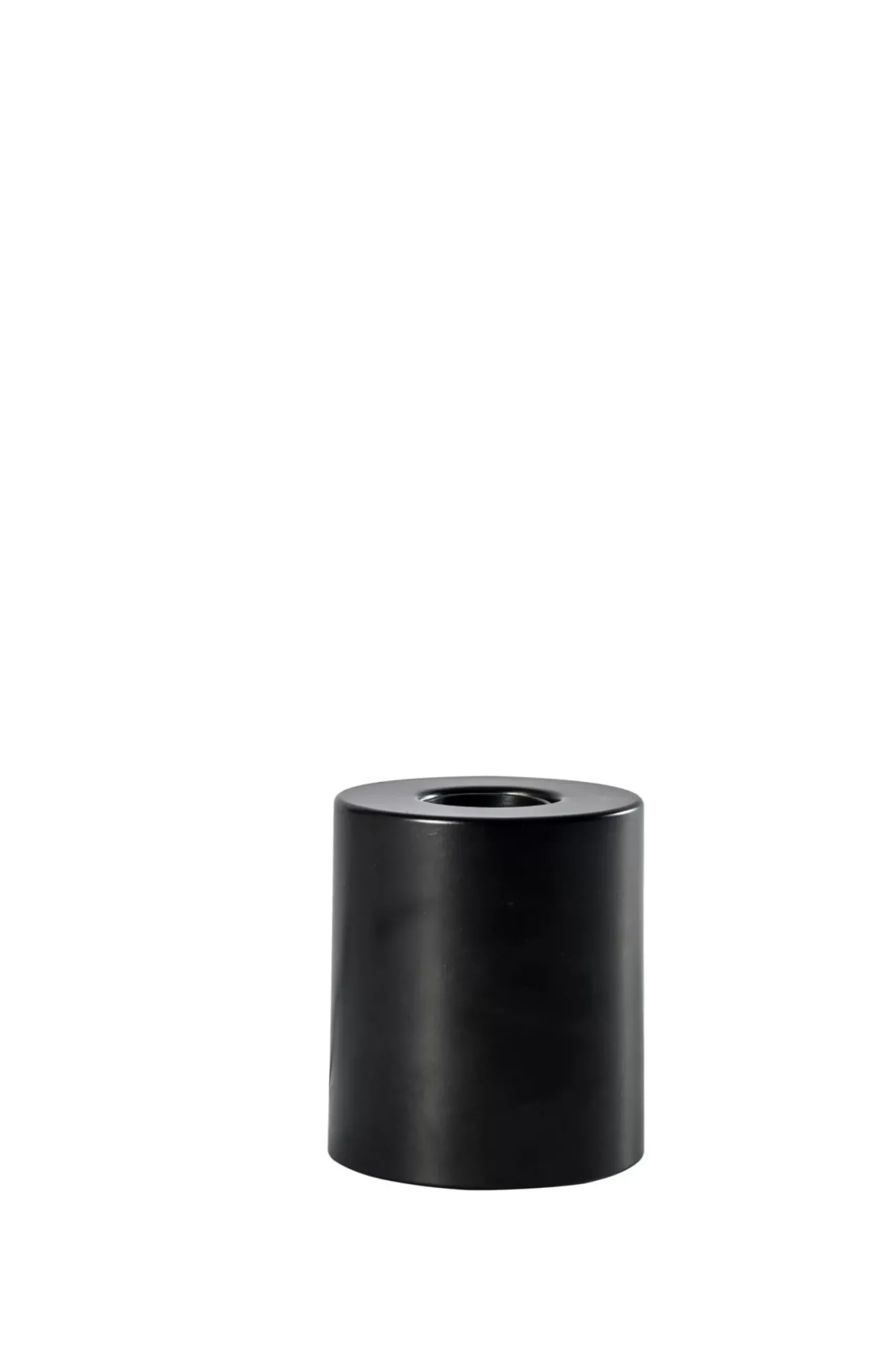 Cilinder Lampara De Mesa Negro