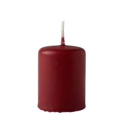 Cilindro Cilinderkaars Rojo Oscuro