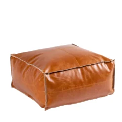 Cognac Puf Marron