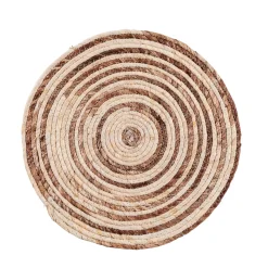 Corn Mantel Individual Marron, Natural