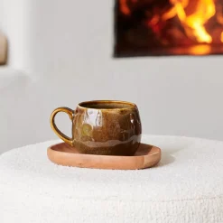 Cozy Taza Marron
