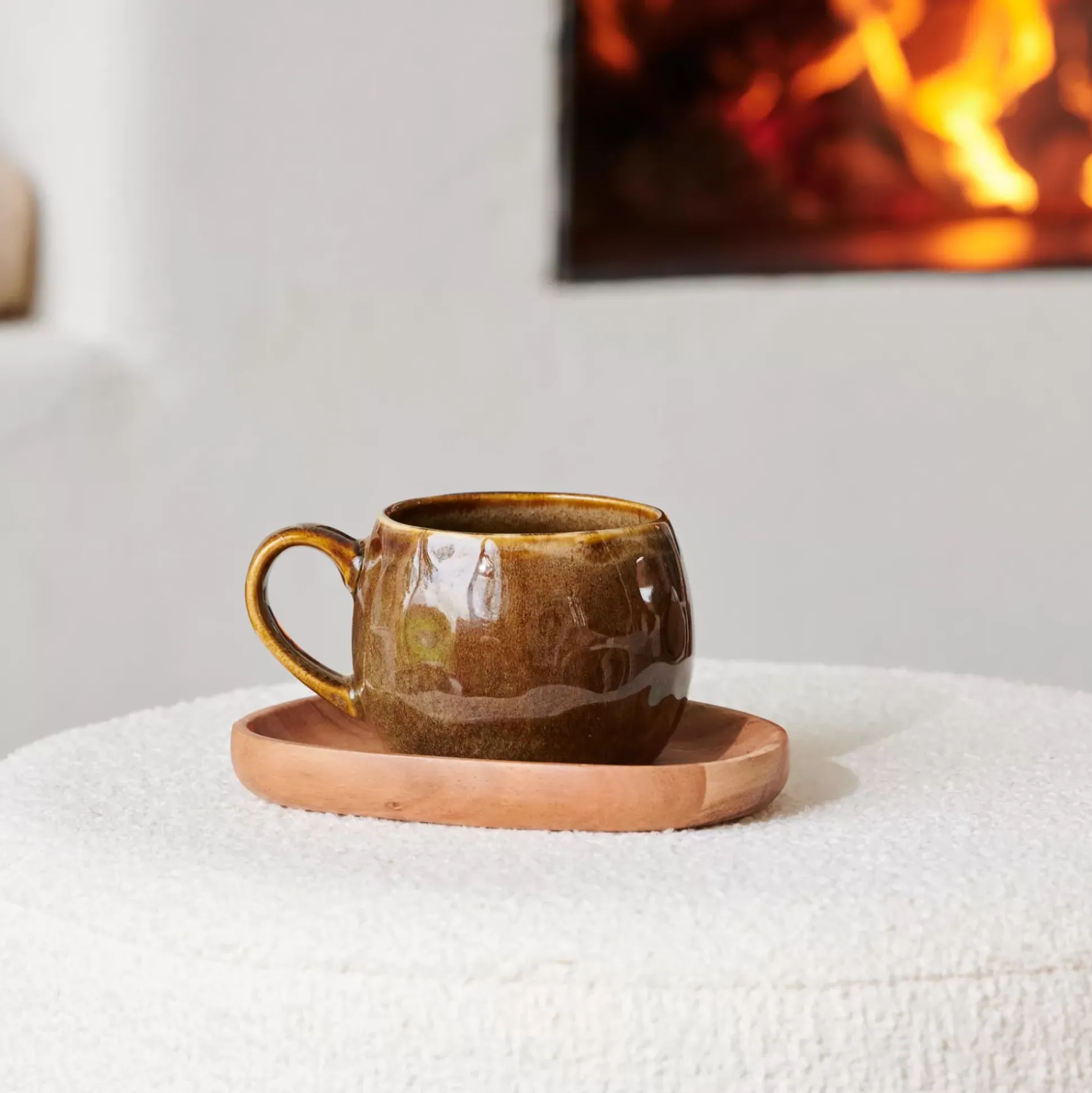 Cozy Taza Marron
