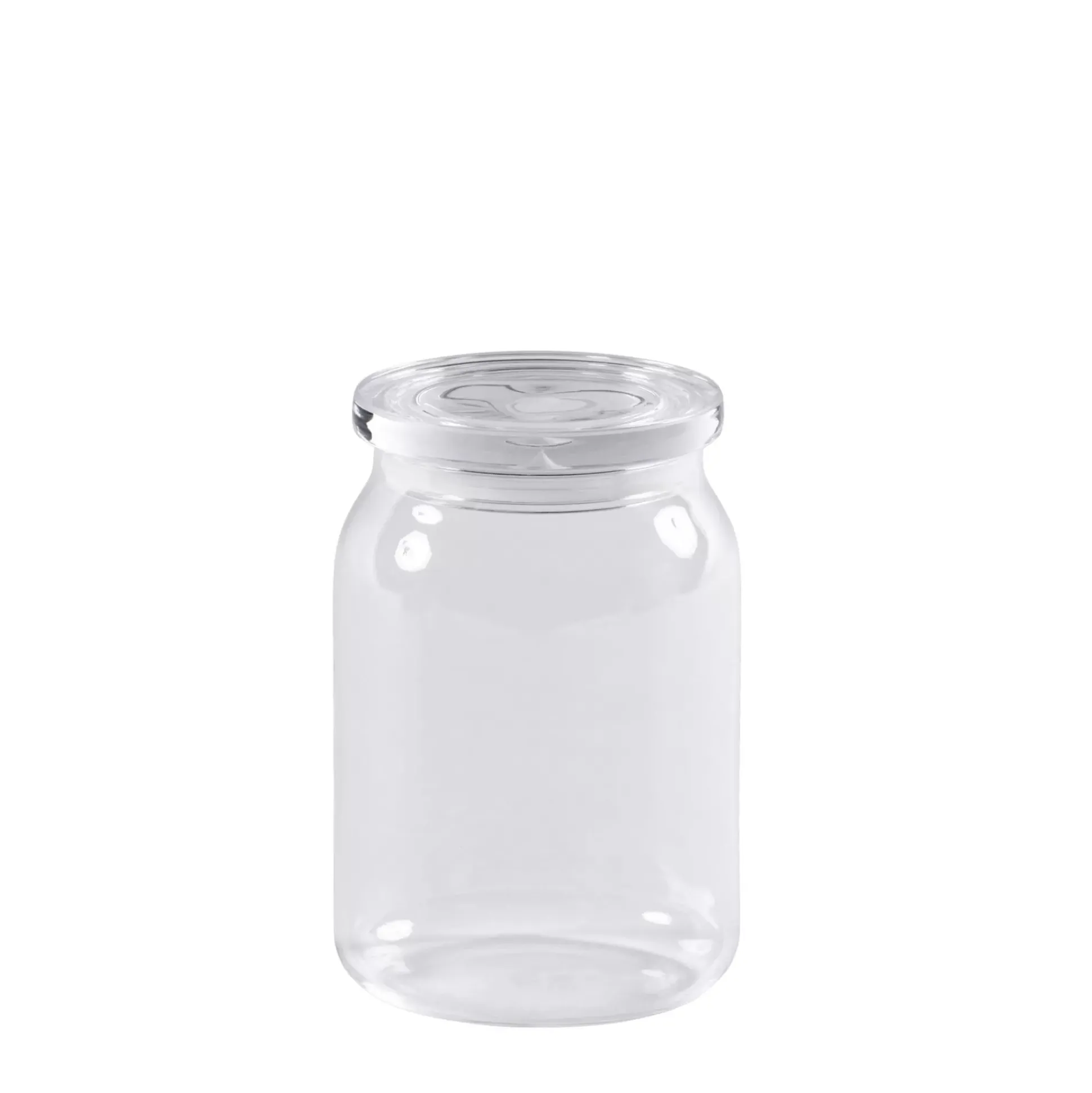 Crystal Tarro De Cocina Con Tapa Transparente
