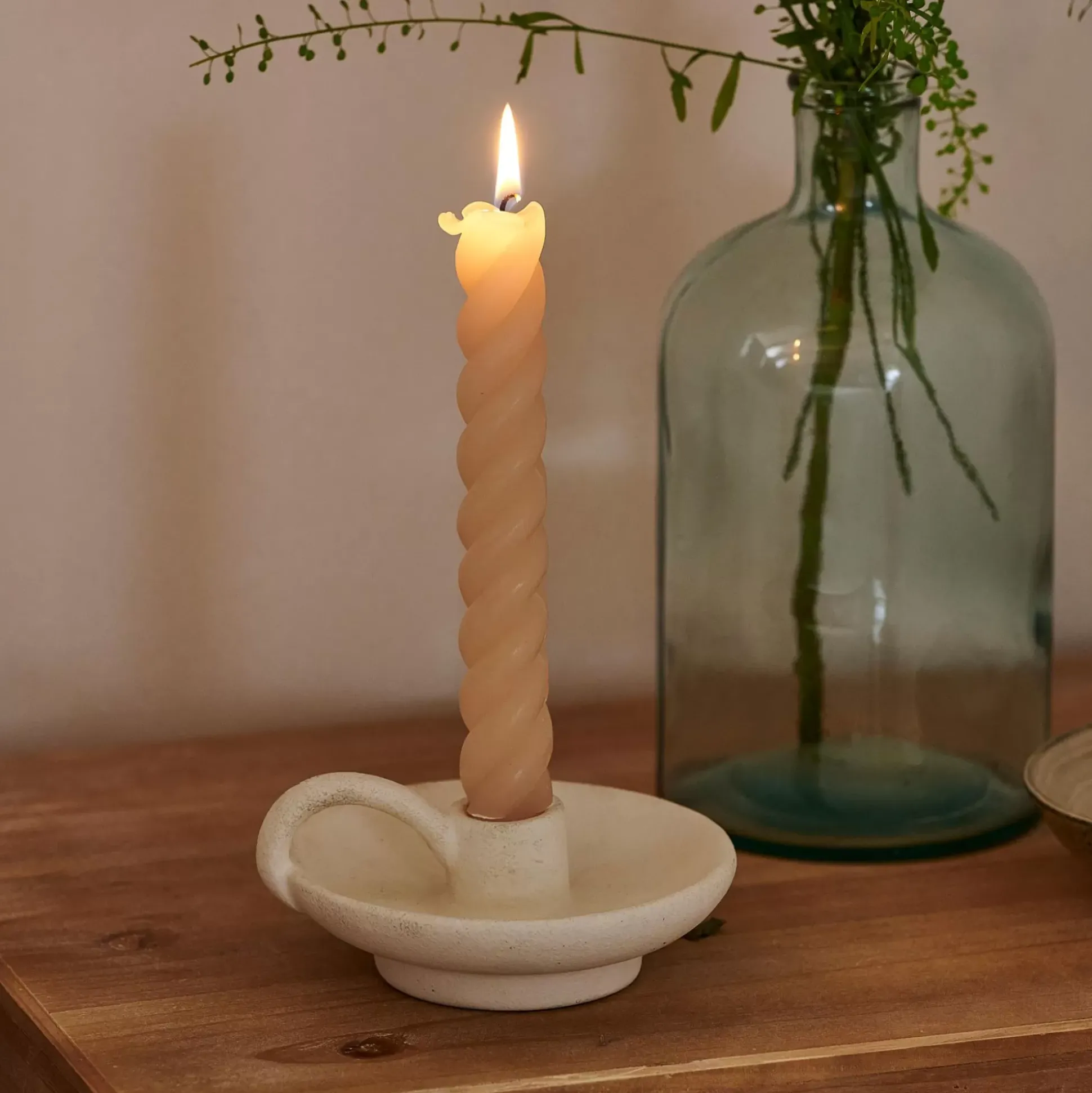 Curl Velas Juego De 2 Beis