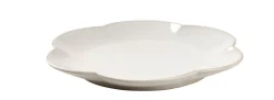 Dahlia Flower Plato Blanco