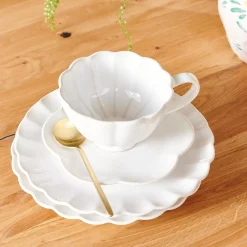 Dahlia Tazon Blanco
