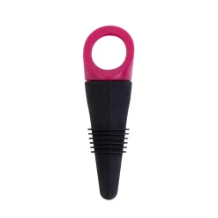 Divino Tapones De Vino Juego De 2 Mezcla De 2 Colores Gris Claro, Burdeos